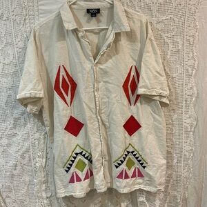 As-Is Flash Sale Button Up Men’s Shirts 6$ Each or Bundle & Save XL Boohoo white